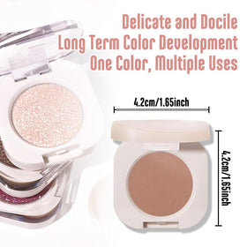 FeiCuiYun eyeshadow palette showing smooth application