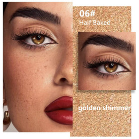 FeiCuiYun Glitter Eyeshadow Palette showing rich colour selection