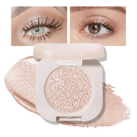 FeiCuiYun Glitter Shimmer Eye Shadow Palette front view showing 11 shades