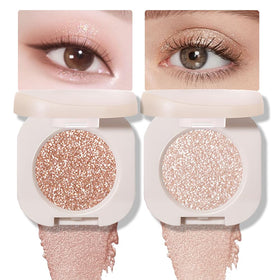 FeiCuiYun Glitter Shimmer Eyeshadow Palette front view showing shades