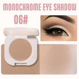 FeiCuiYun Light Brown Matte Eye Shadow Palette with smooth texture close-up