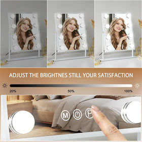 FENCHILIN Vanity Mirror 360° rotation demonstration