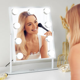 FENCHILIN Vanity Mirror with compact detachable mirror