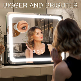FENNIO Vanity Mirror in a stylish bedroom setting