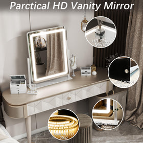 FENNIO Vanity Mirror in a stylish bedroom setting