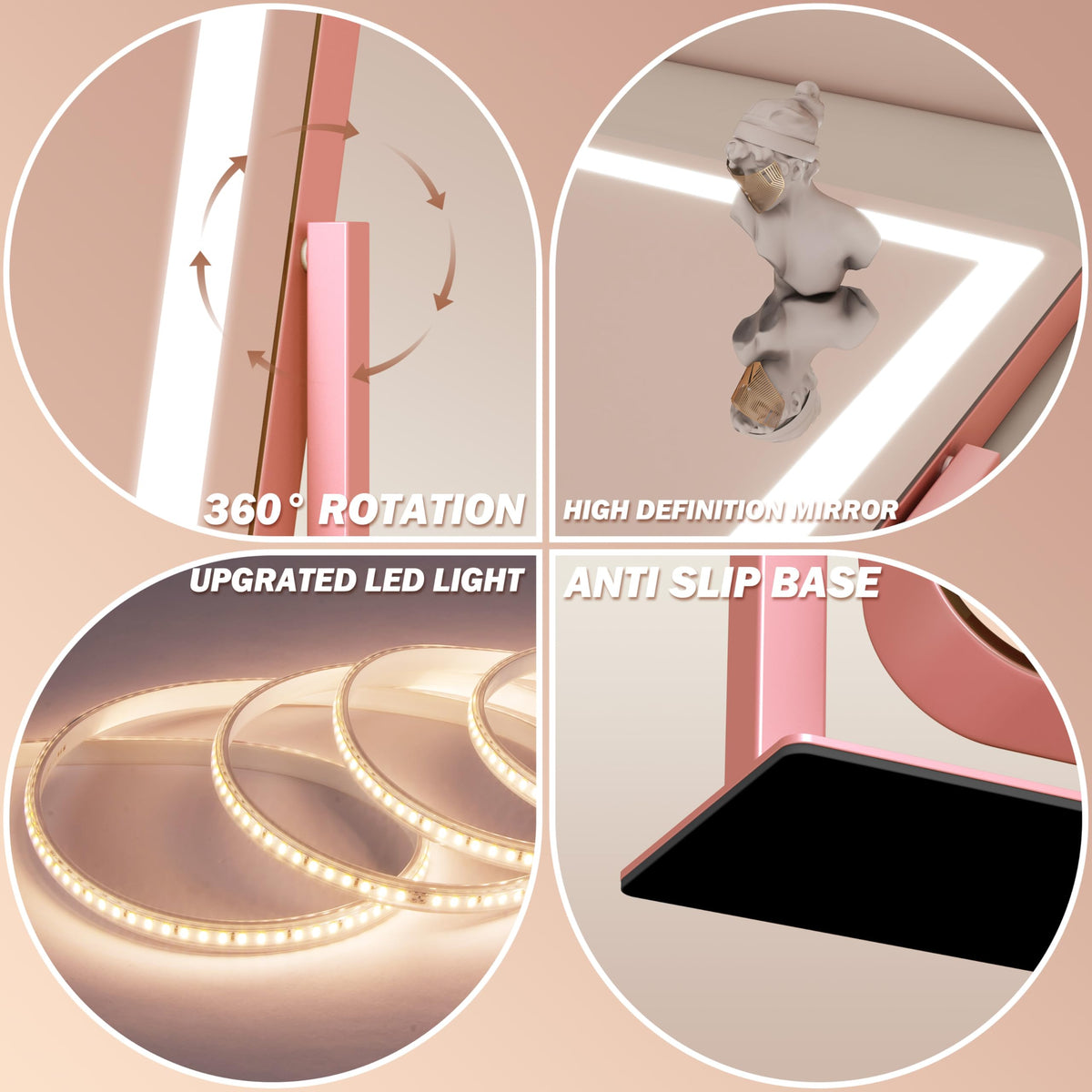 FENNIO Vanity Mirror packaging and product details