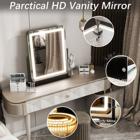 FENNIO Vanity Mirror with cool lighting mode