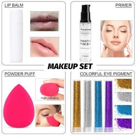 Fenshine makeup remover pads and eyebrow stencil