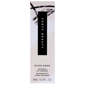 FENTY BEAUTY Gloss Bomb Fenty Glow on a vanity