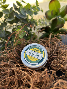 Feret Parfumeur balm on a wooden table