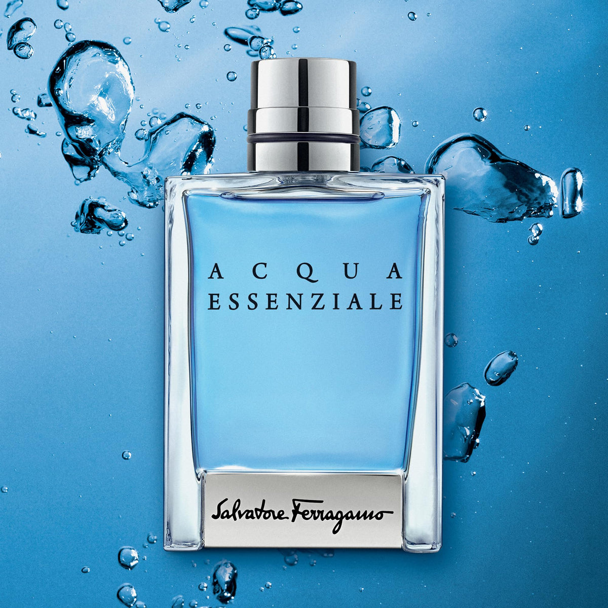 Ferragamo Acqua Essenziale packaging and bottle design