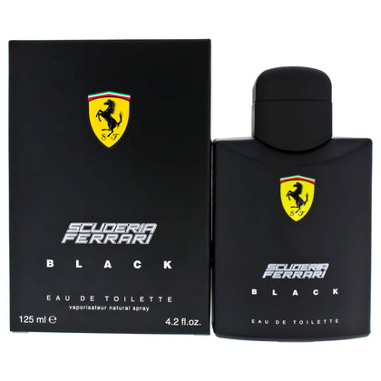 Ferrari Scuderia Black Eau de Toilette 125ml front view