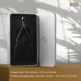 FERYES cuticle clipper with full jaw design