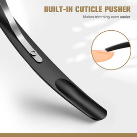 FERYES cuticle remover tool with built-in pusher