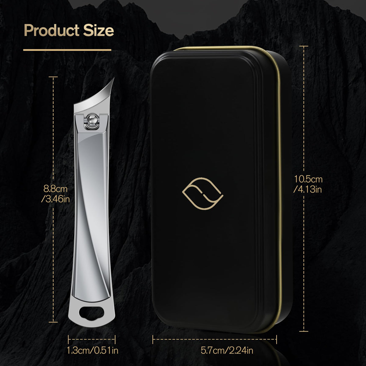 FERYES Ingrown Nail Clipper displayed with other foot care tools