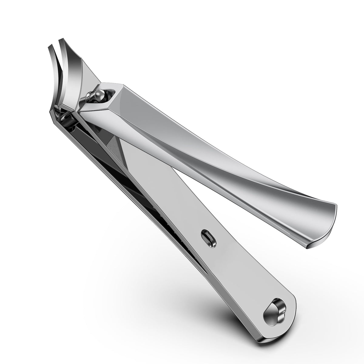 FERYES Ingrown Nail Clipper front view with slant curved blade