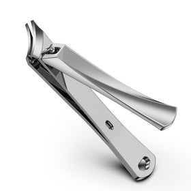 FERYES Ingrown Nail Clipper front view with slant curved blade