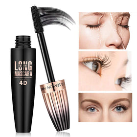 FGHJ 4D Silk Fiber Lash Mascara back view packaging