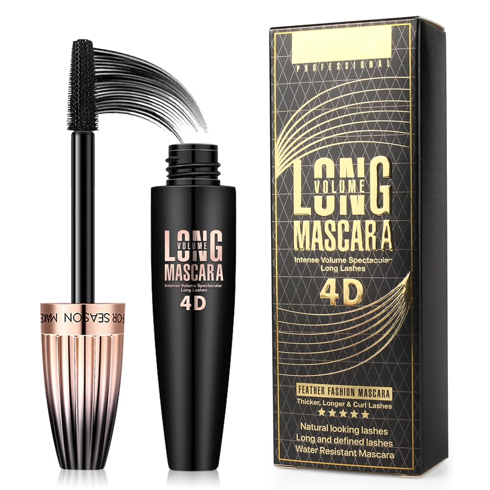 FGHJ 4D Silk Fiber Lash Mascara front view packaging
