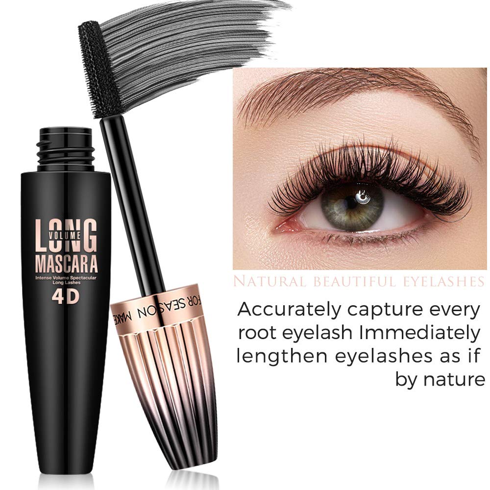 FGHJ 4D Silk Fiber Lash Mascara with other beauty products