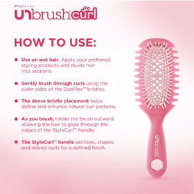 FHI Heat UNbrush Curl Detangling Brush side view