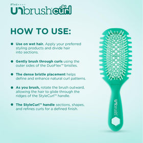 FHI Heat UNbrush Curl Detangling Brush side view