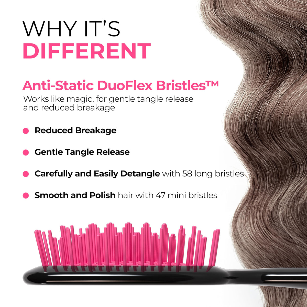 FHI Heat UNbrush Detangling Brush back view