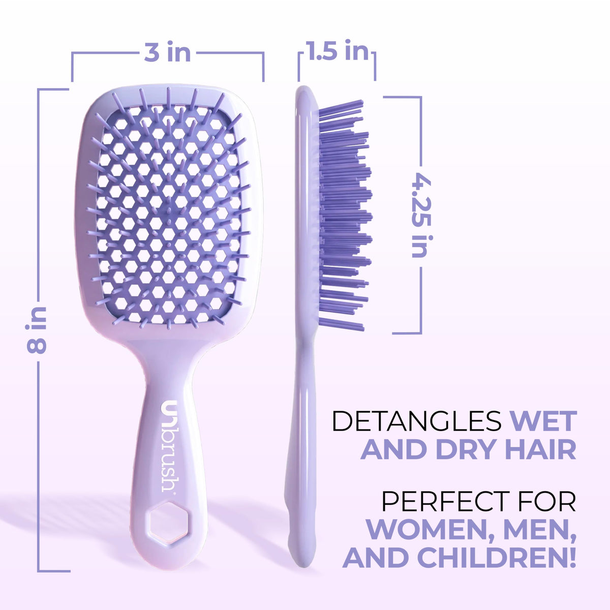 FHI Heat UNbrush Detangling Brush close-up of bristles