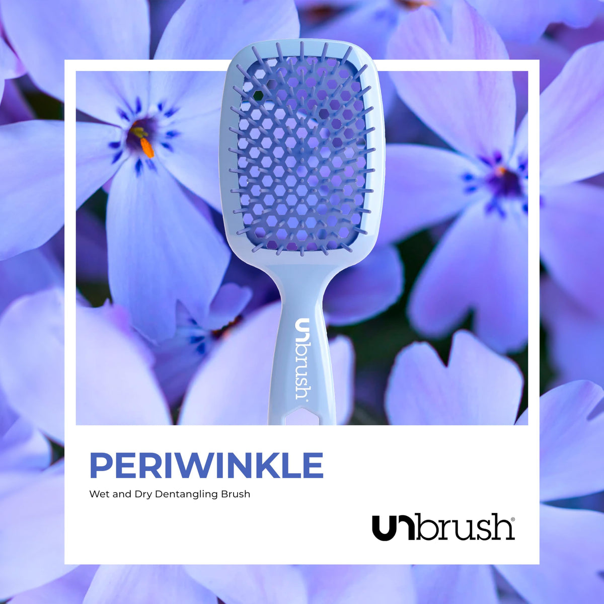 FHI Heat UNbrush Detangling Brush close-up of DuoFlex bristles