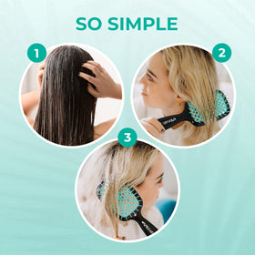 FHI Heat UNbrush Detangling Brush Lagoon with packaging