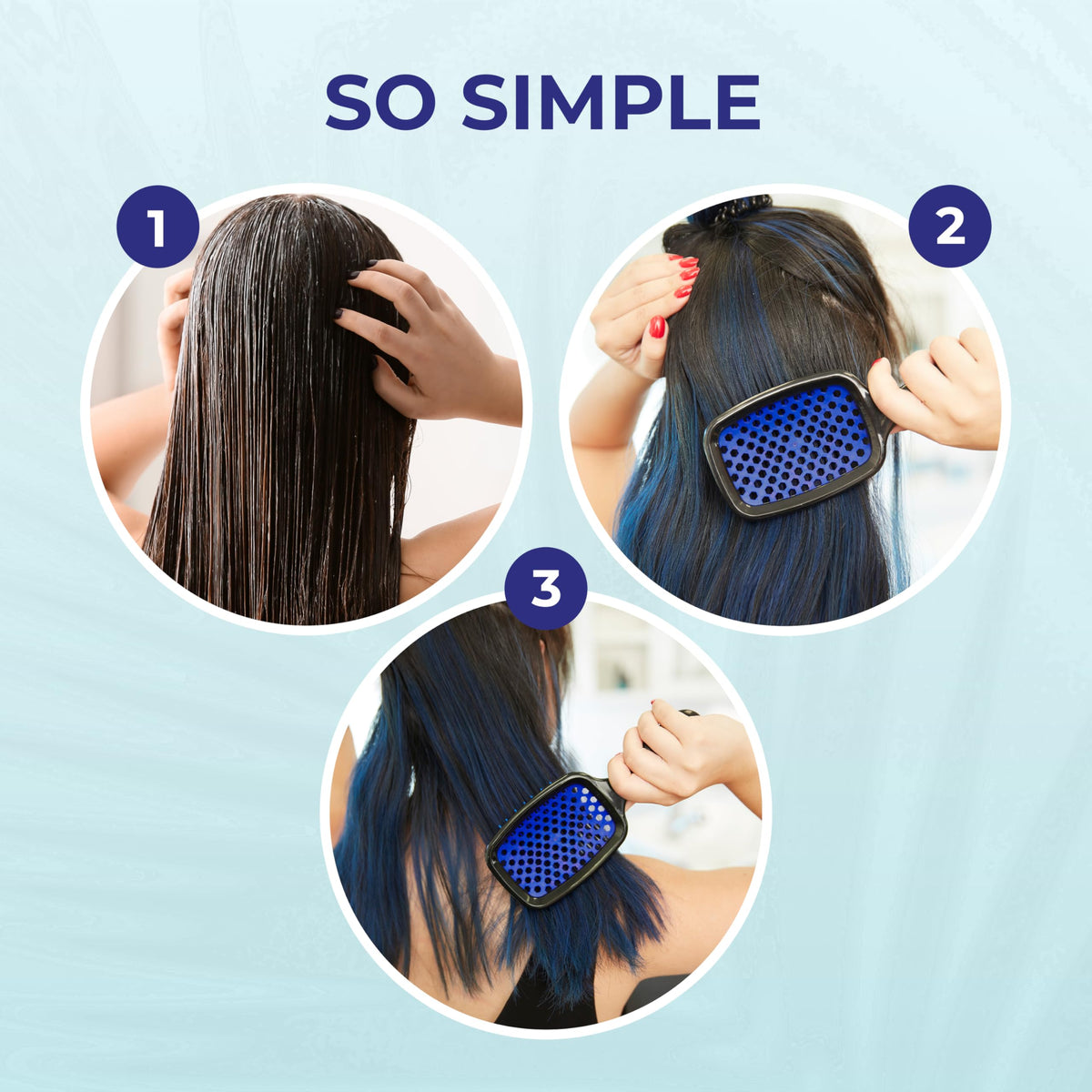 FHI Heat UNbrush Detangling Brush showing lightweight handle