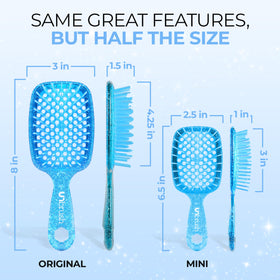 FHI Heat UNbrush Mini Detangling Brush side view