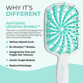FHI Heat UNbrush Plus back view highlighting the vented cushion design