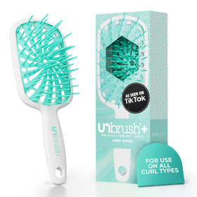 FHI Heat UNbrush Plus front view showing 84 UltraFlex Bristles