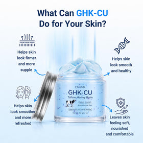 Ficeco GHK-Cu Peptide Balm creamy texture close-up
