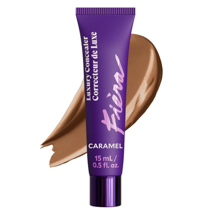 FIÈRA 2-In-1 Concealer & Foundation in Caramel shade front view