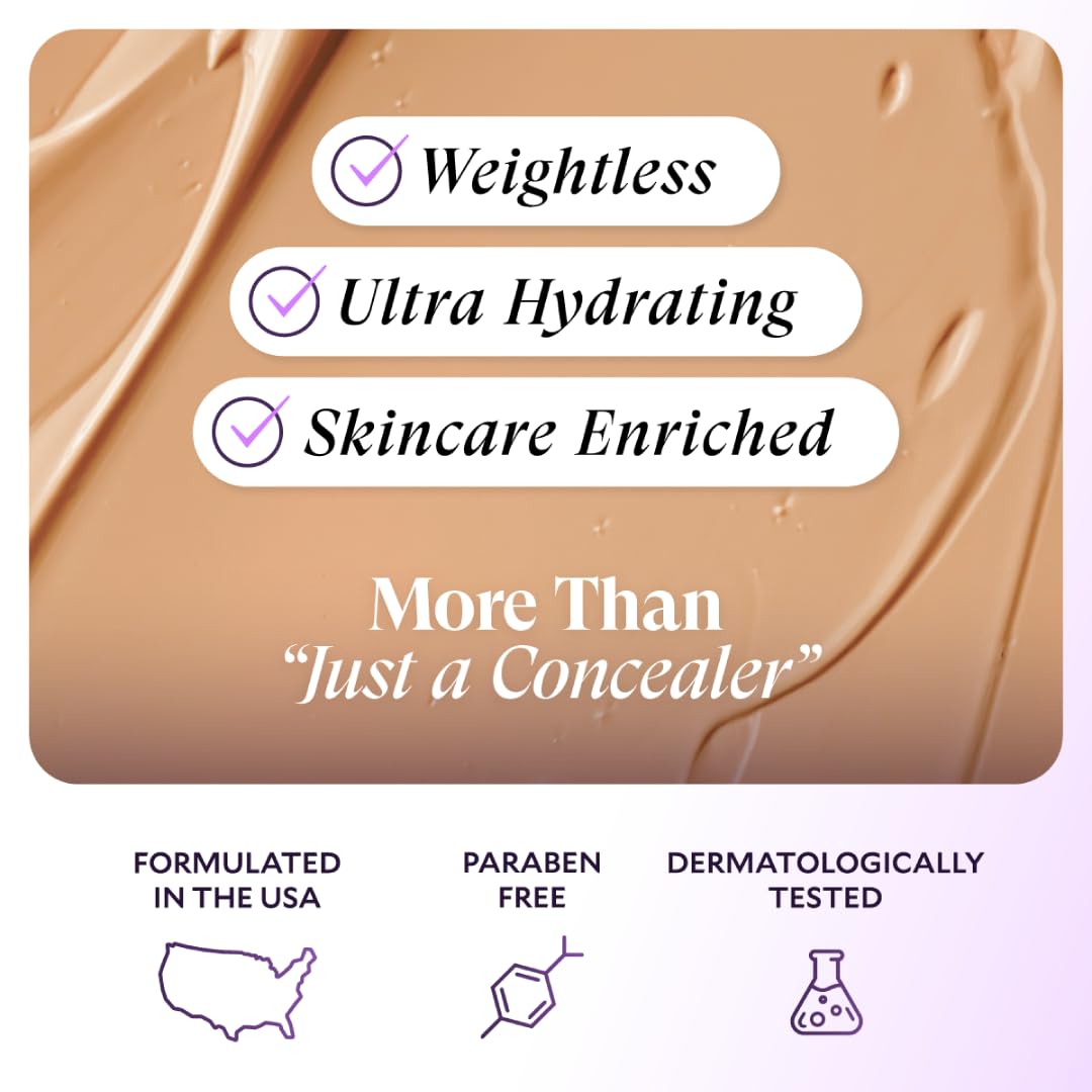 FIÈRA Luxury Concealer & Foundation application on skin