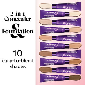 FIÈRA Luxury Concealer & Foundation Neutral Beige packaging