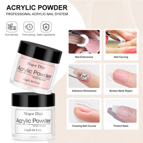 File and buffer tools from Major Dijit Acrylic Nail Kit