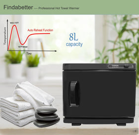 Findabetter Hot Towel Warmer 8L side view