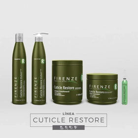 Firenze Professional Cuticle Restore Mask on a bathroom counter