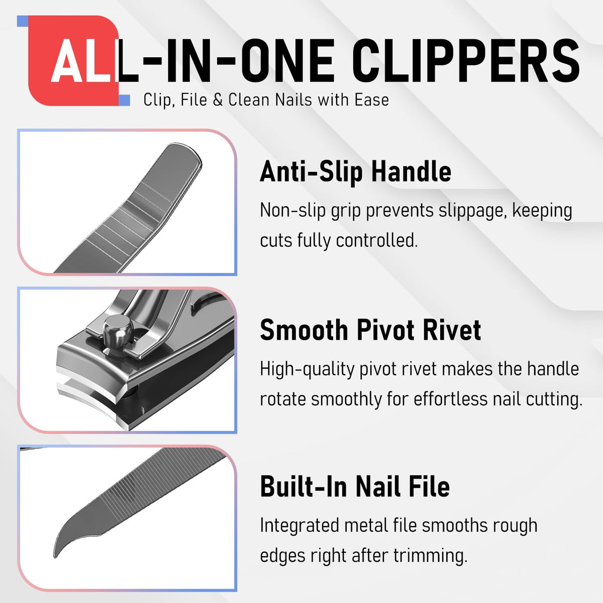 firiKer Nail Clipper small fingernail clipper
