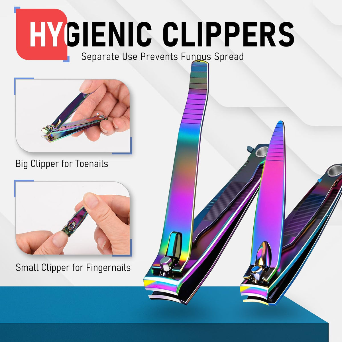 firiKer Nail Clippers Set lifestyle scene on a vanity