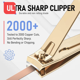 firiKer Nail Clippers set with key chain holes