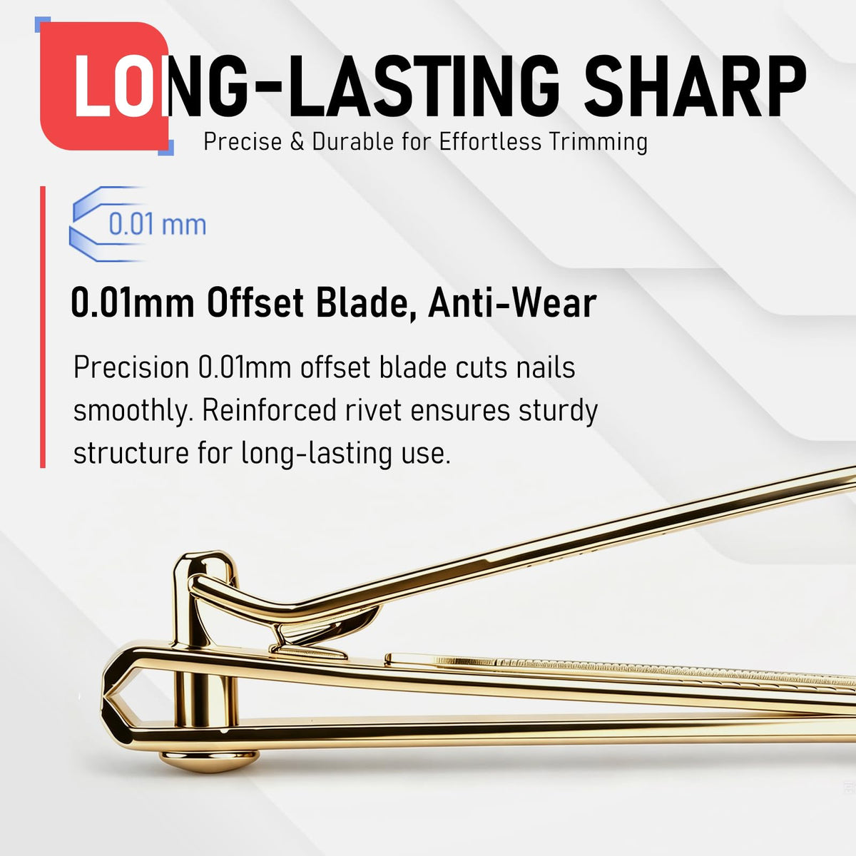 firiKer Nail Clippers small fingernail clipper close-up