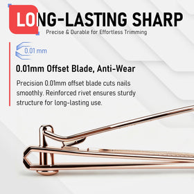 firiKer Nail Clippers small fingernail clipper side view