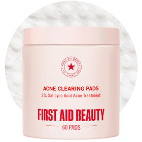 First Aid Beauty Acne Pads front view with packaging
