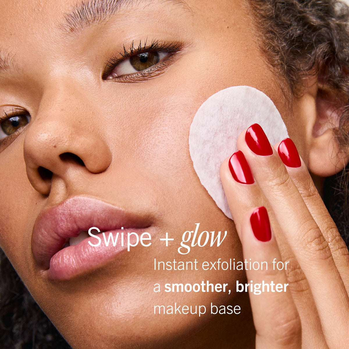 First Aid Beauty Brighten and Glow Facial Radiance Pads showing dual-sided texture