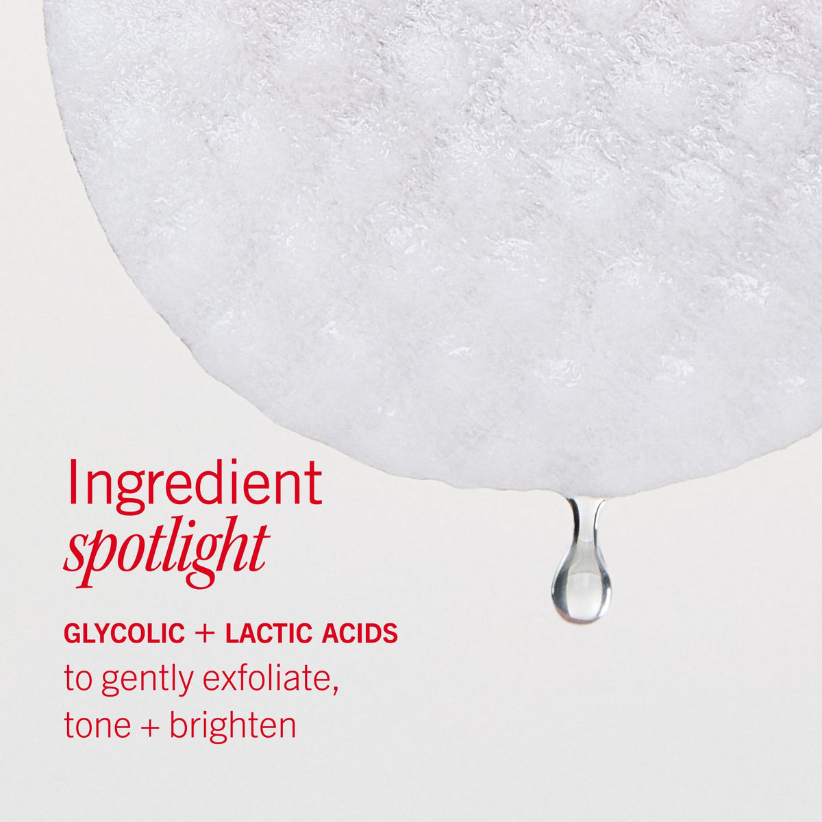 First Aid Beauty Facial Radiance Pads in use on a model's skin