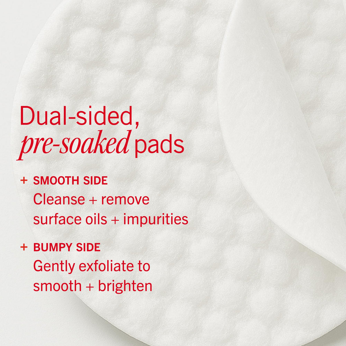 First Aid Beauty Facial Radiance Pads with a hand holding one pad
